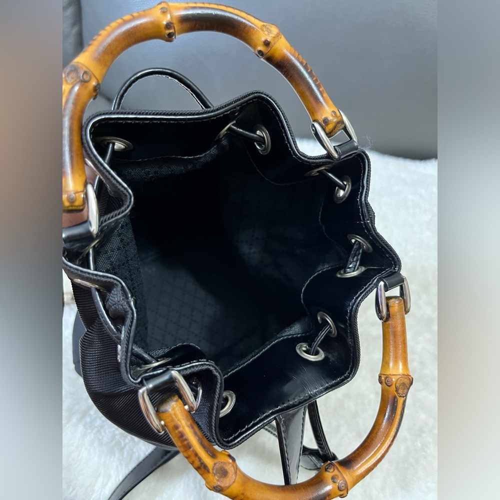 Gucci Bamboo Drawstring Bag - Picture 12 of 14